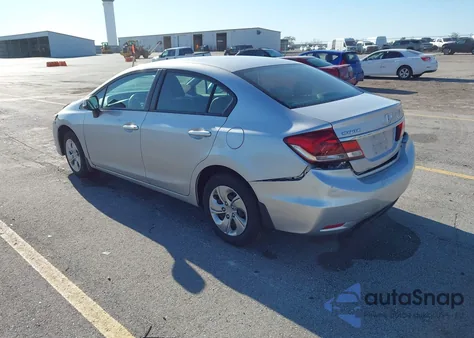 2013 Honda Civic Lx z USA, uszkodzony, nr VIN 19XFB2F51DE069716